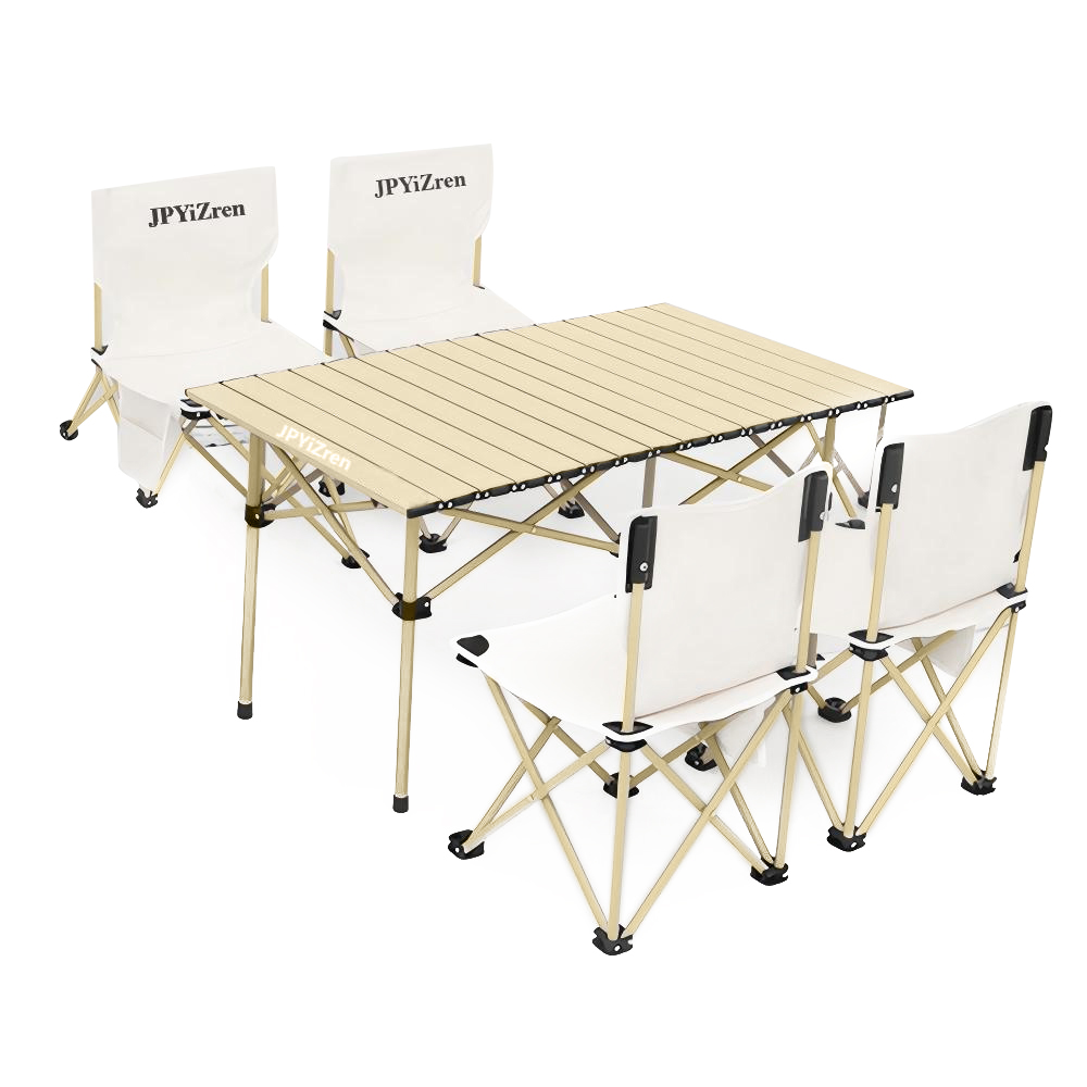 아웃도어 테이블 의자 세트 초경량 접이식 폴딩 캠핑 테이블, 화이트 75,900원