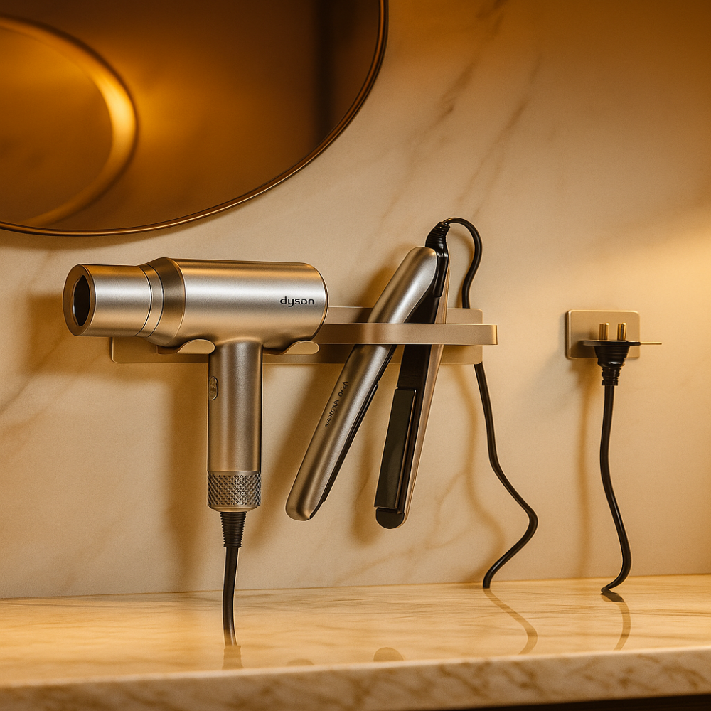 트레븐 무타공 올인원 드라이기 고데기 거치대 콘센트 홀더 24,900원