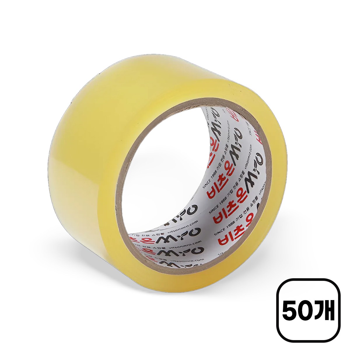 국산 접착력 우수한 비츠온 친환경 투명 테이프 48mm 40M 32,300원