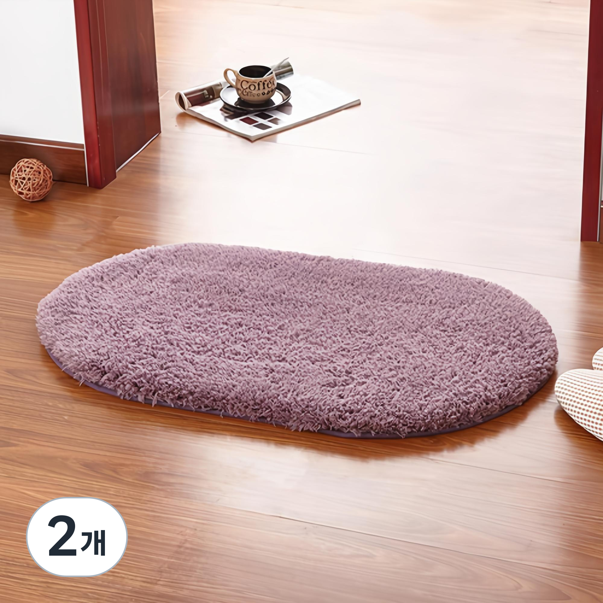 클레어라 심플 원형 화장실 발매트 9,000원