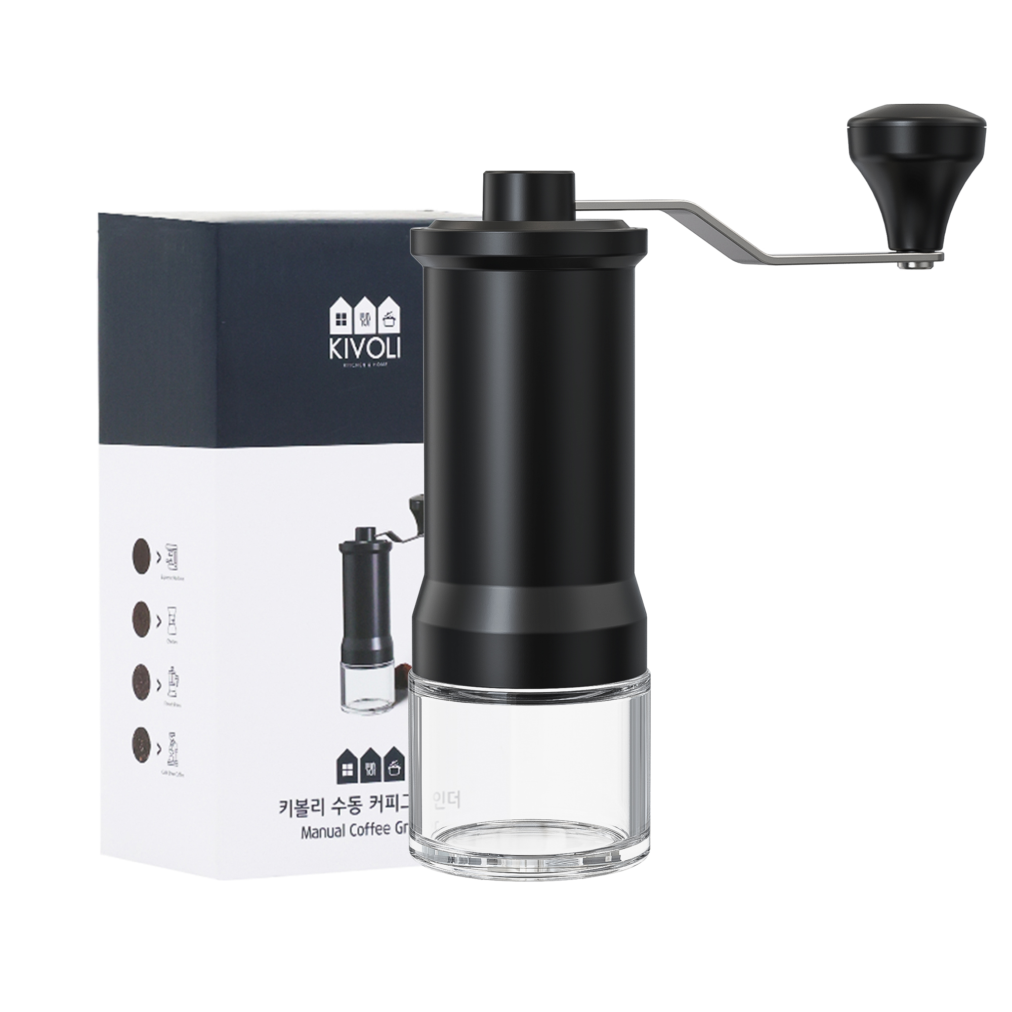 키볼리 수동 세라믹 원두 커피그라인더 16,350원
