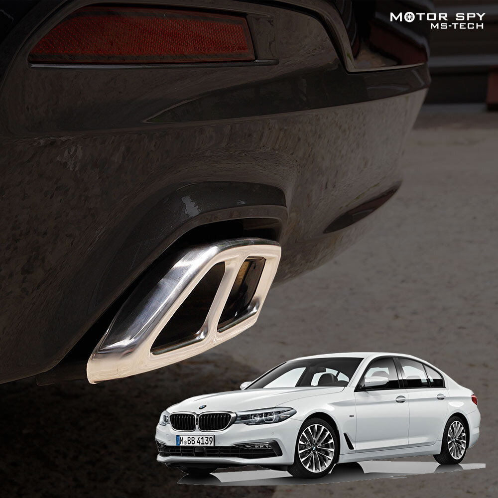 [모터스파이] BMW 호환 5시리즈 배기구 머플러팁커버 크롬몰딩 익스테리어 31,000원