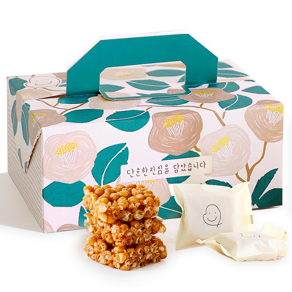 촉촉쫀득 단순한진심 100%우리쌀조청 말랑쫀득 수제오란다 플레인 14,500원