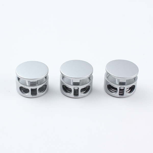 메탈 코드락 끈조리개 스토퍼 돼지코 끈조임 부자재, 10개, D(무광실버) 4,900원