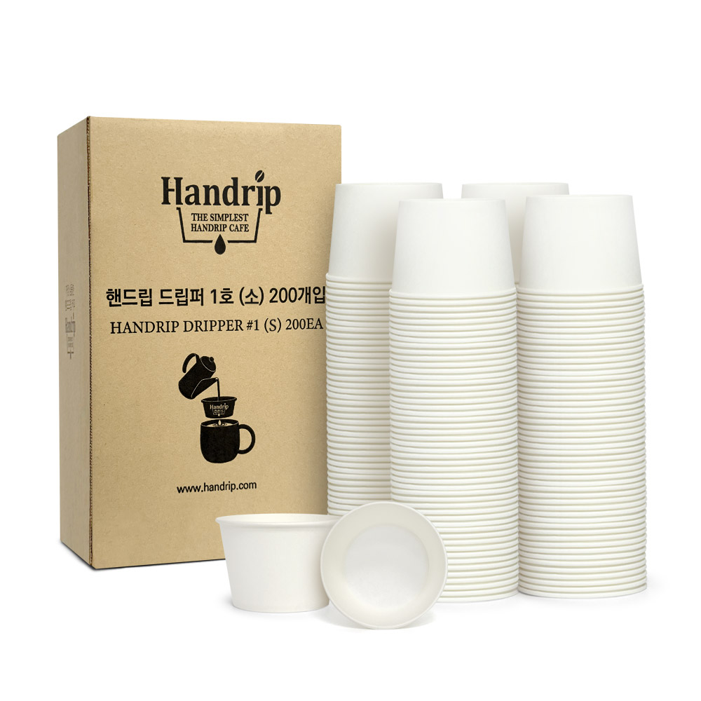 핸드립 드리퍼 1호 소, 200개, 단품 12,000원