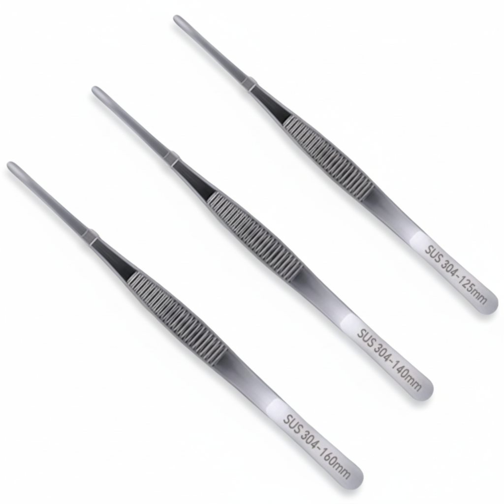 플러스리빙  의료용 핀셋  SUS-304  일반형 직선형 12.5cm 14cm 16cm 정밀 집게 스테인레스 5,800원