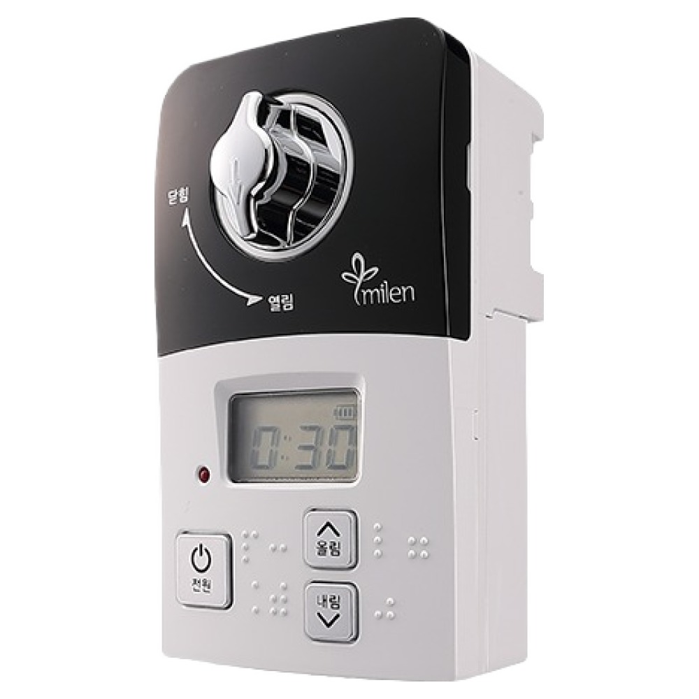 미랜 부저형 가스타이머 가스차단기 MG-06BT, 블랙, 1개 43,900원