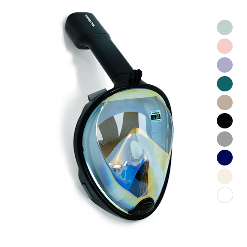 SUB22 풀페이스 스노쿨링 마스크, UV 블랙 22,600원