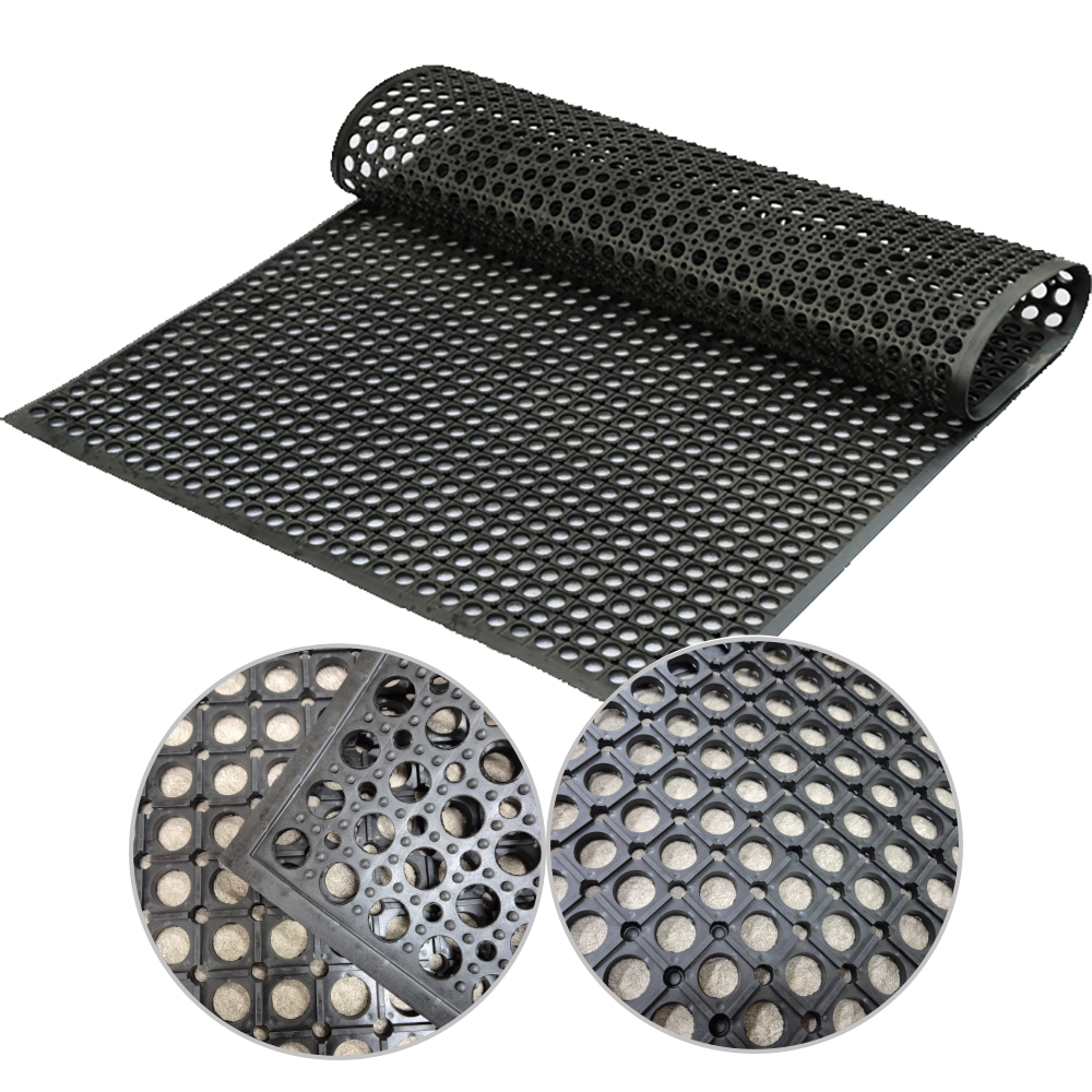 매트천국 현관 고무매트 미끄럼방지 업소용 매트 논슬립 발매트, 1개, 검정 23,100원