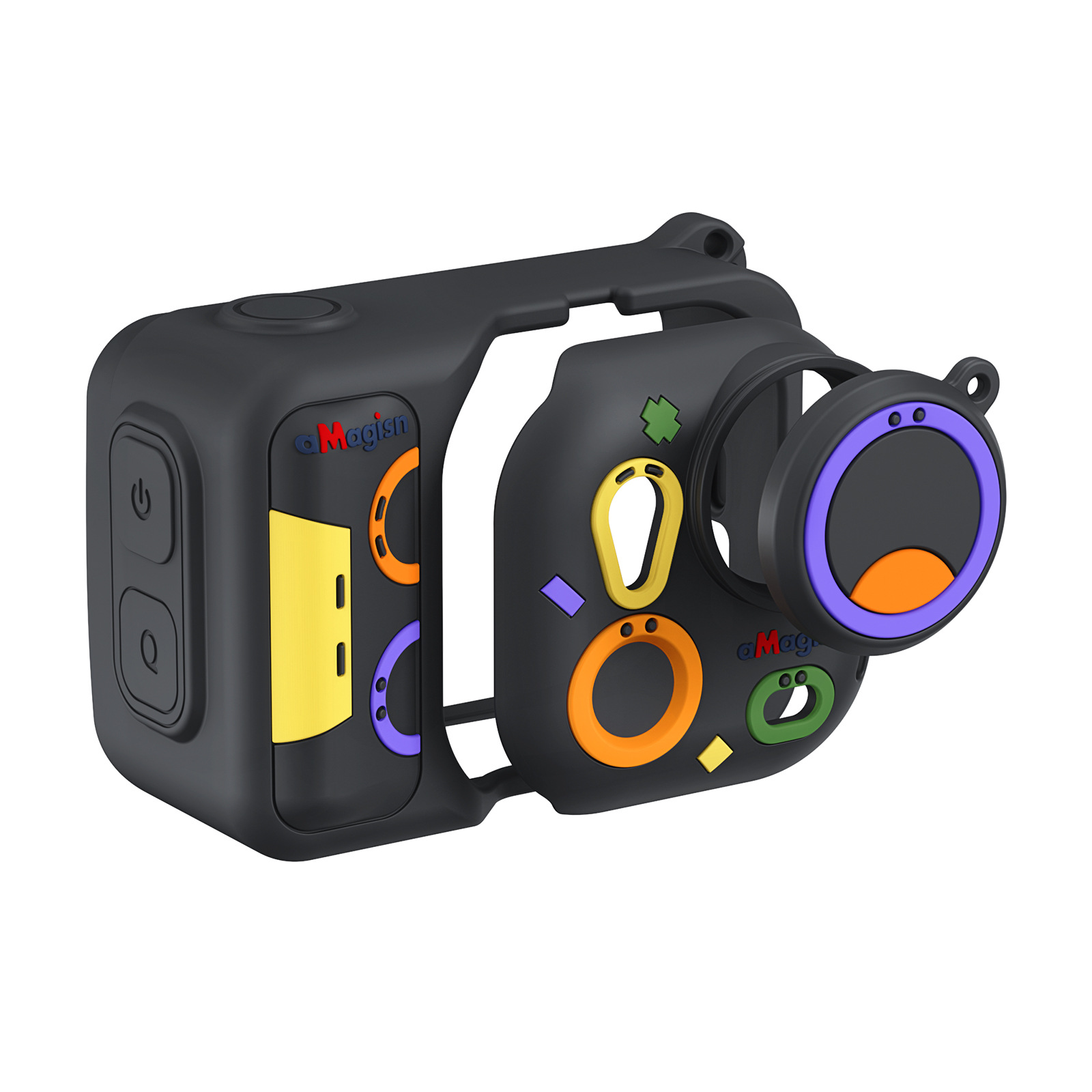 Insta360 GO Ultra 전용 컬러풀 실리콘 풀커버 케이스 세트 인스타360 고 울트라, 1개 22,000원