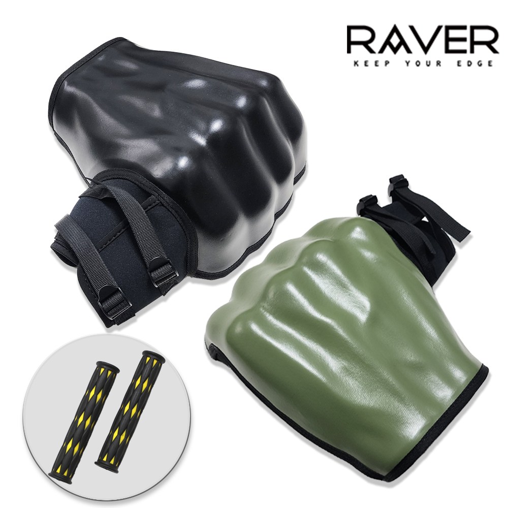 RAVER 레이버 빅피스트 오토바이 방한토시 장갑 방풍 바이크 글러브 G타입, 블랙 79,000원