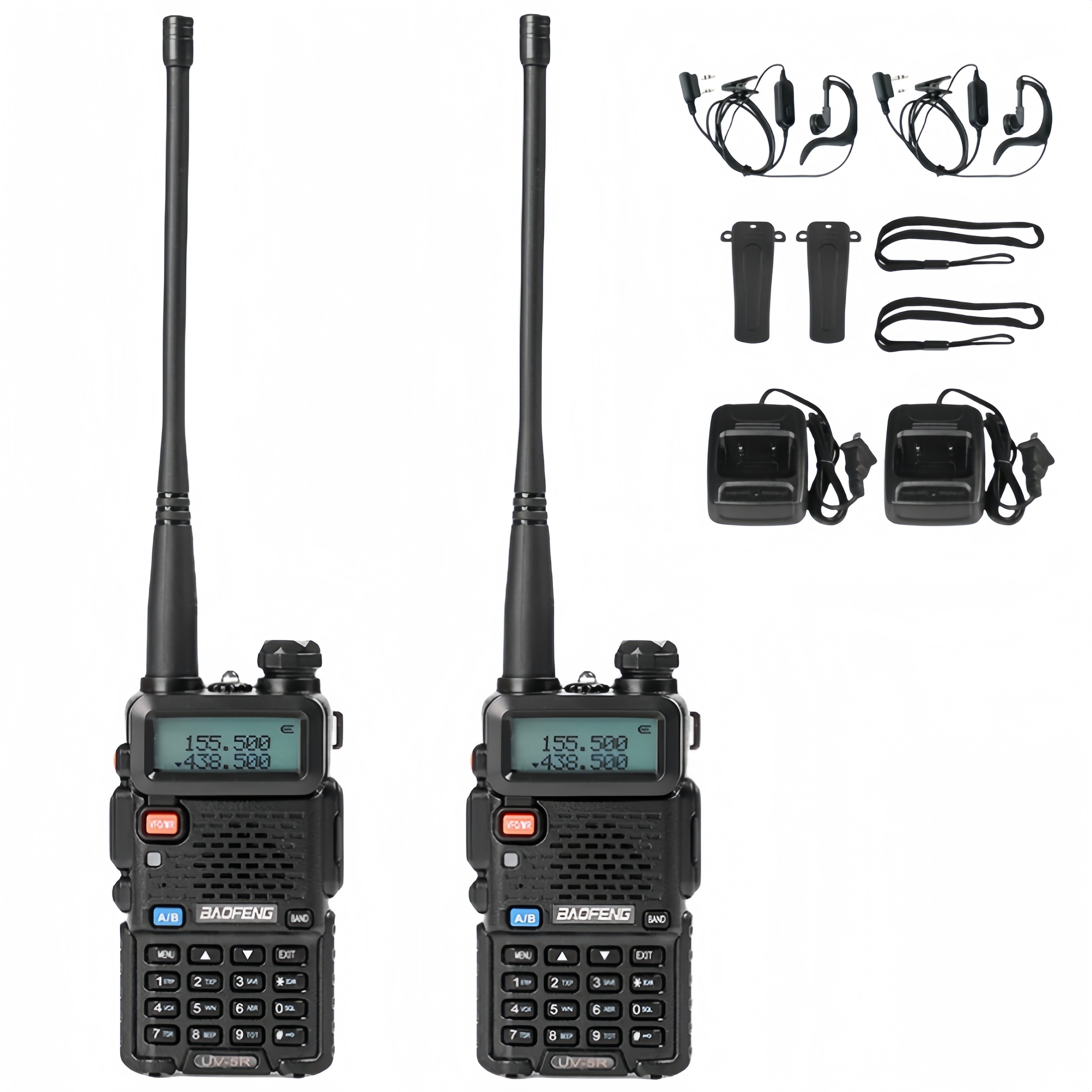 Montheria 워키토키 생활무전기 대화가능 거리 최대 10KM 무전기+정품 이어폰 2개 A598-137 50,200원