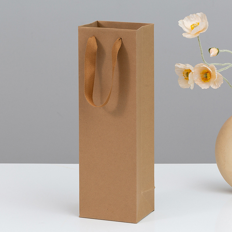 살림백과 와인쇼핑백 두꺼운 튼튼한 종이가방 10개 6,500원