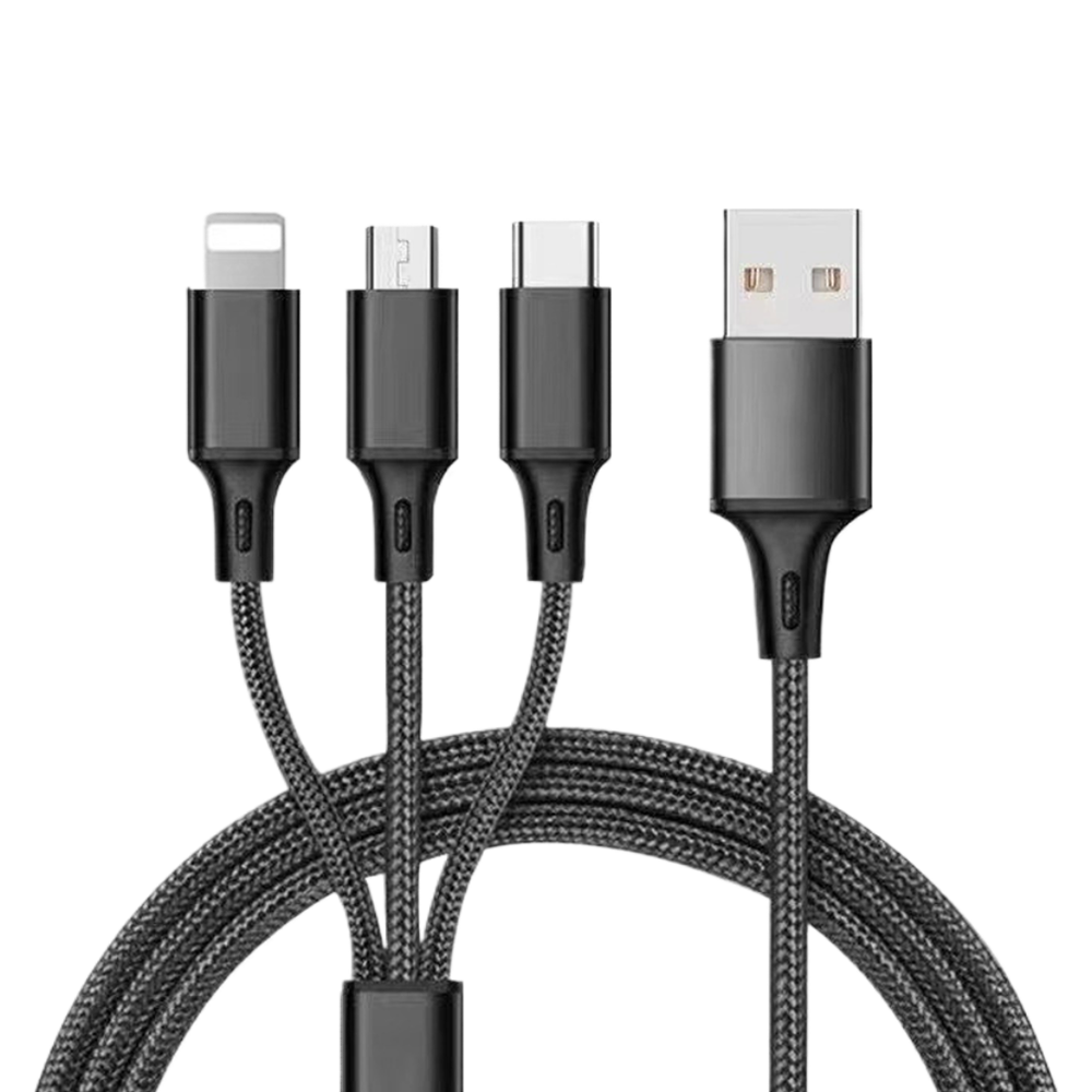 포포트레인 심플한 3in1 스마트폰 고속 멀티케이블 5,030원