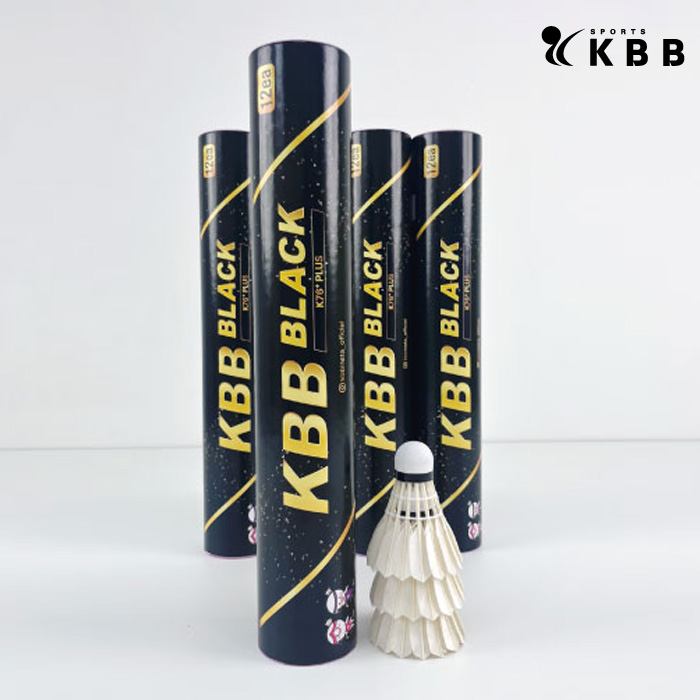 케이비비 셔틀콕 KBB 블랙 거위털 1타 12개입 배드민턴 오남스포츠 29,000원