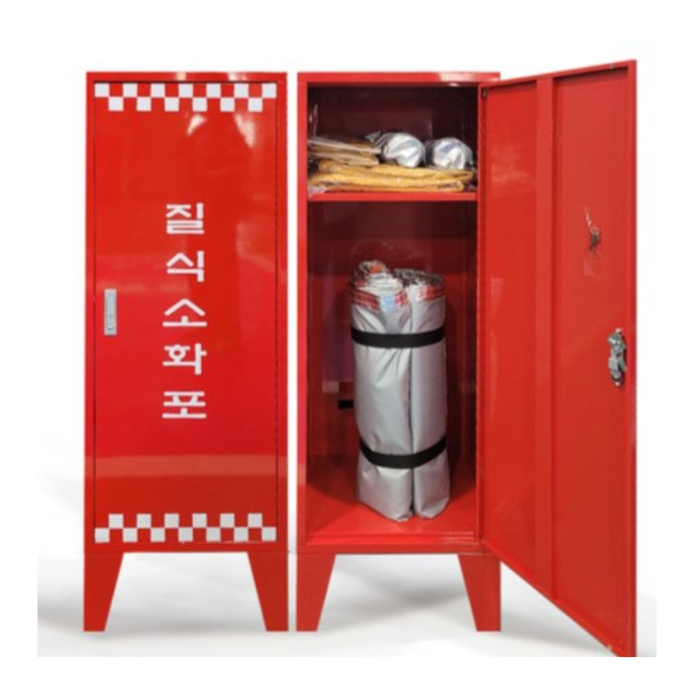 위드넷 질식소화포 질식소화덮개 보관용 캐비닛 WBS, BS-500R(레드), 1개 330,000원