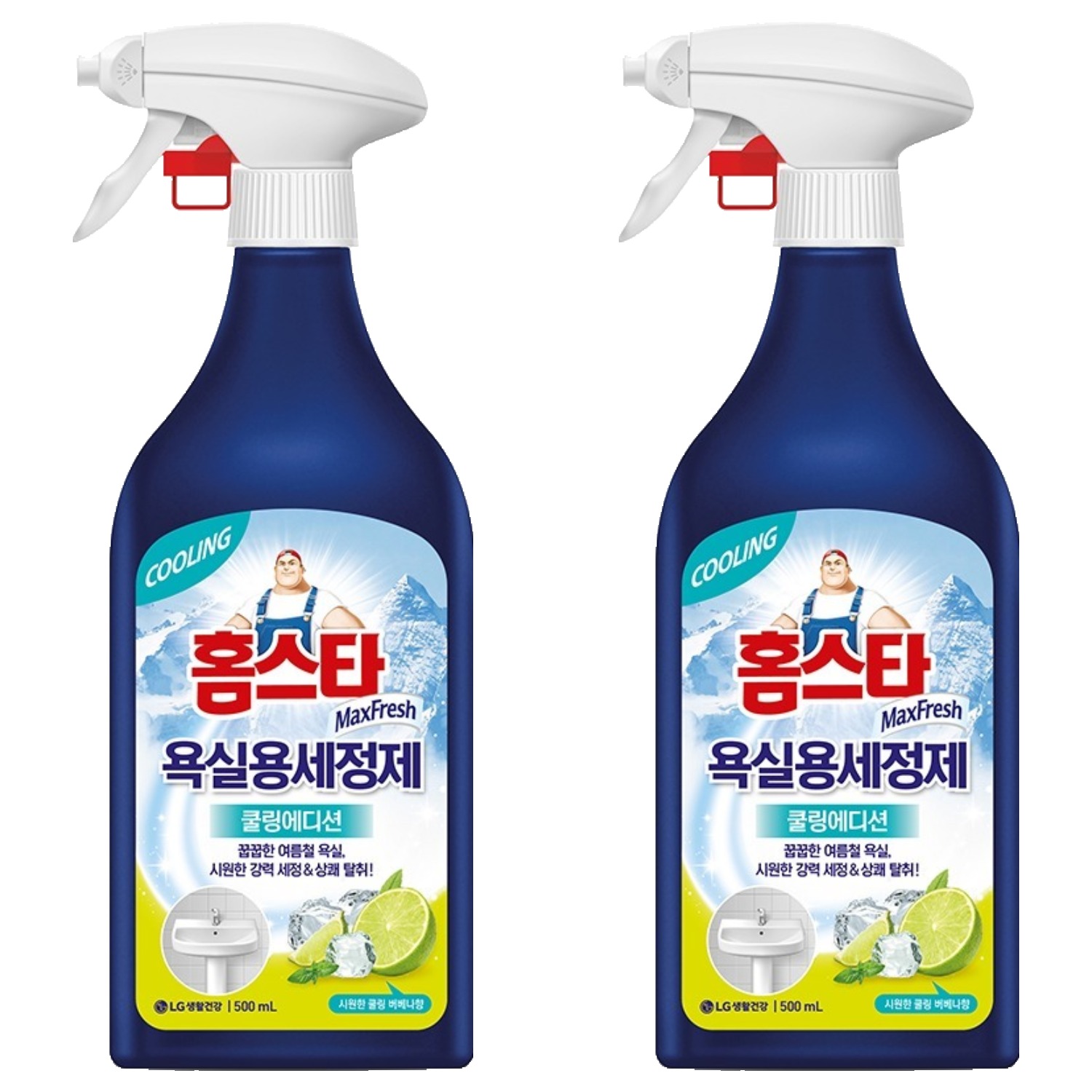 홈스타 맥스프레쉬 욕실용 세정제 쿨링에디션 11,700원