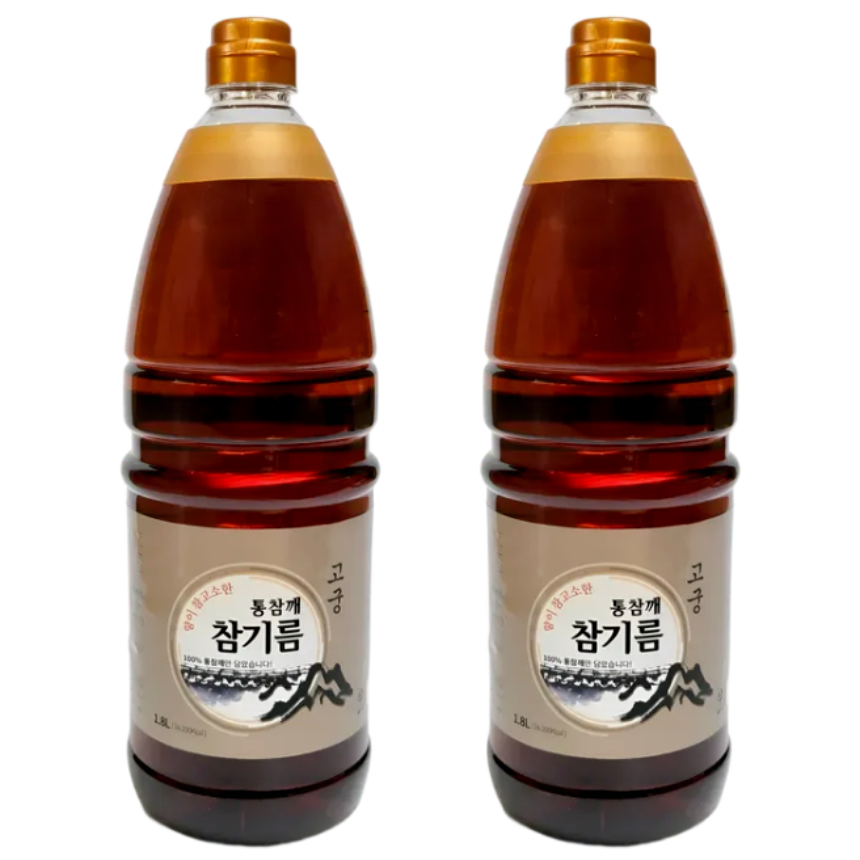 고궁참기름, 2개, 1.8L 46,580원