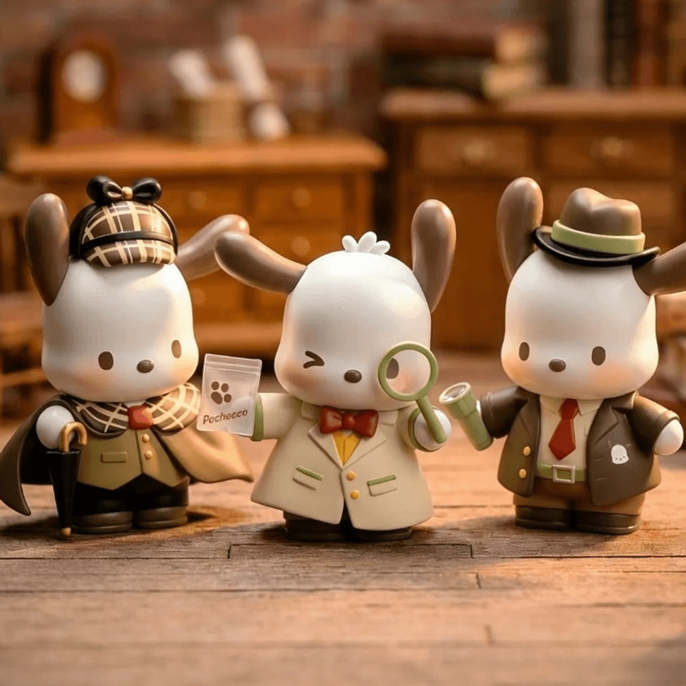 코코핑크 산리오 프렌즈 포차코 피규어 명탐정 시리즈 산택확정 가챠 27,900원