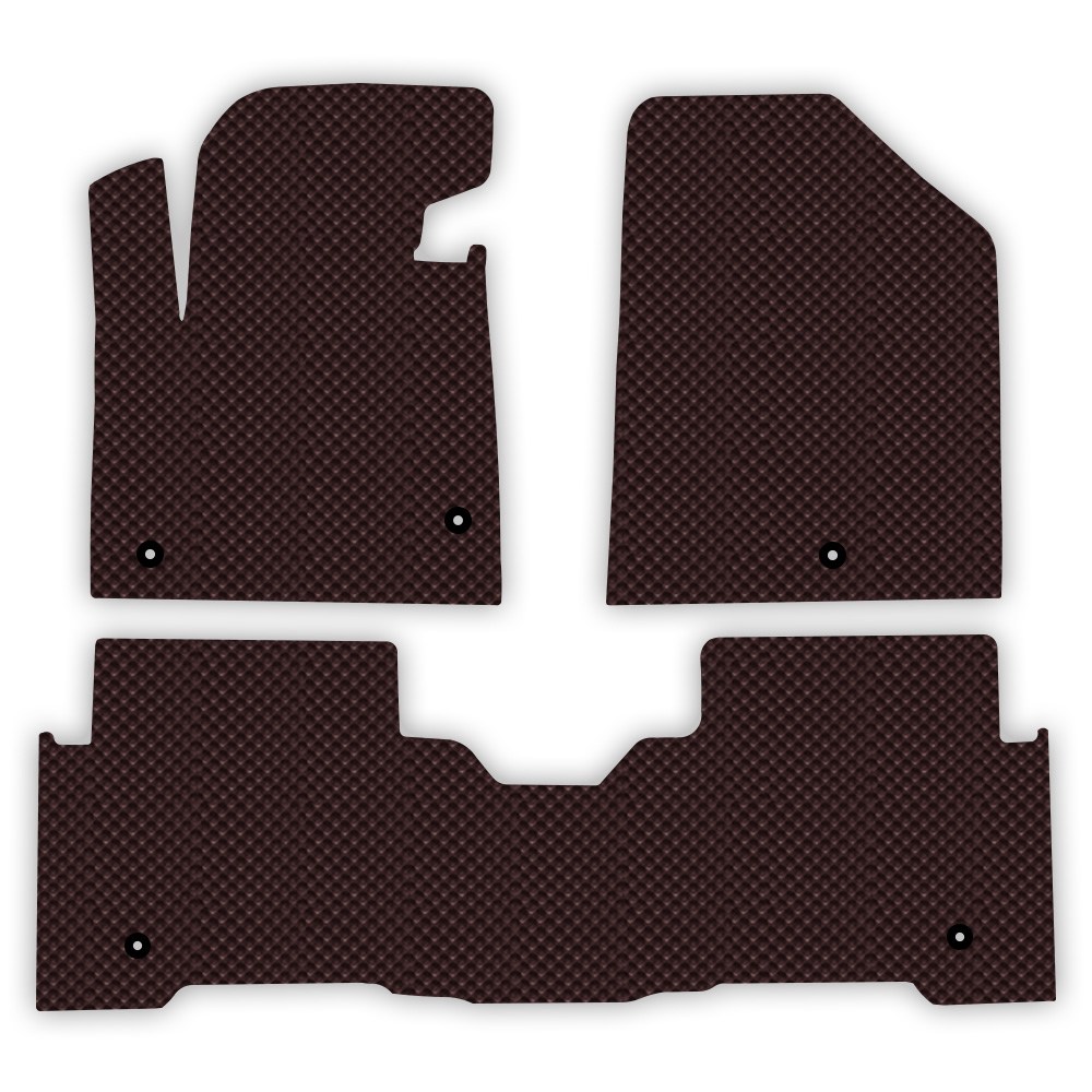 싼타페DM 전용 3D 엠보싱 차세대 고무매트 1열2열 세트 (2012.3~2018.2), 브라운, 36_1 싼타페DM(프라임)(2열홀있음), 현재가 59,000원