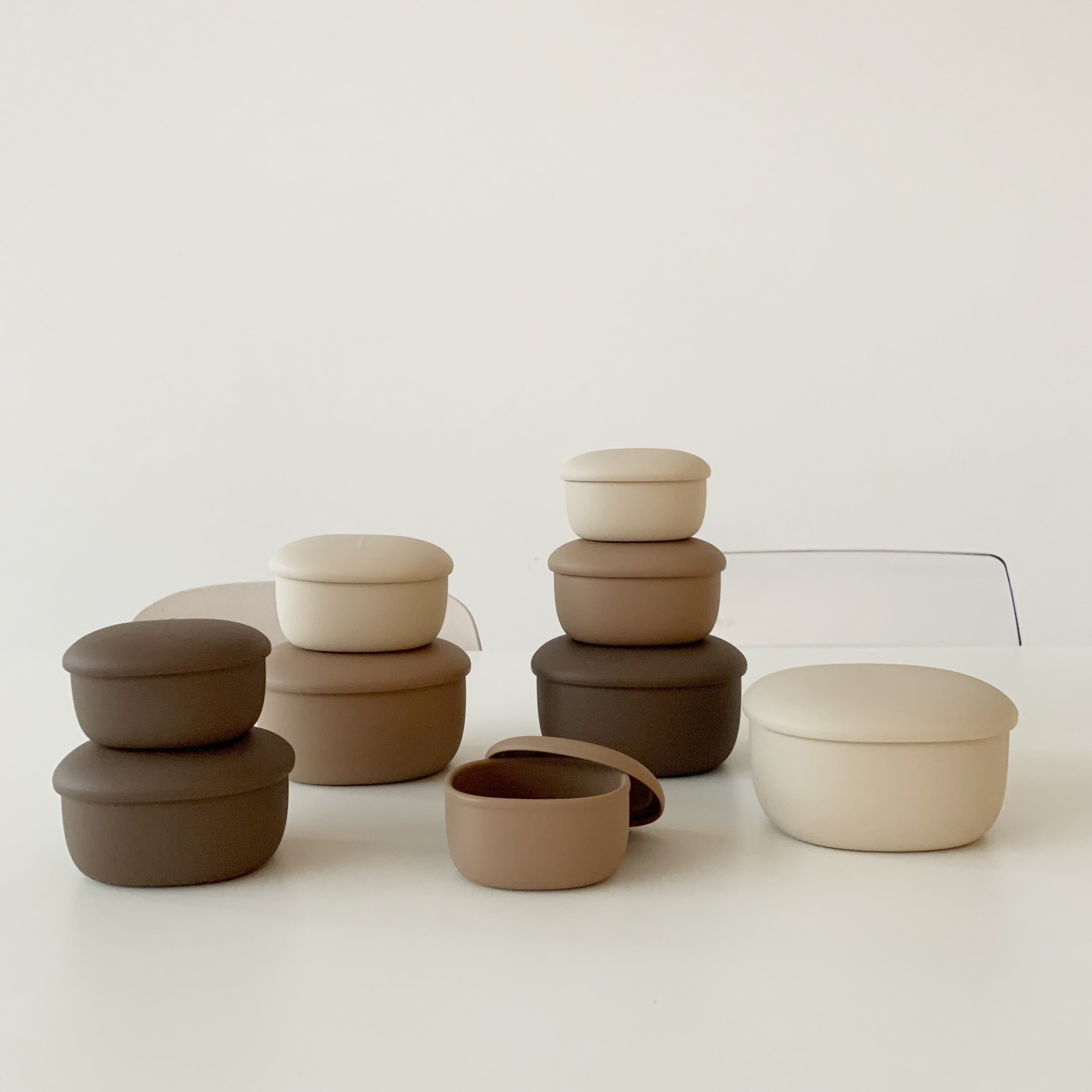 리브야 플래티넘 국산 실리콘 밀폐용기 300ml 세트 21,000원