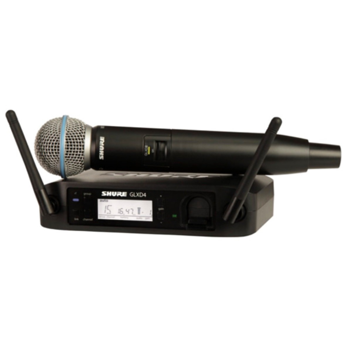 GLXD24 BETA58 SHURE 무선마이크 1ch 슈어 핸드1개 1,241,000원