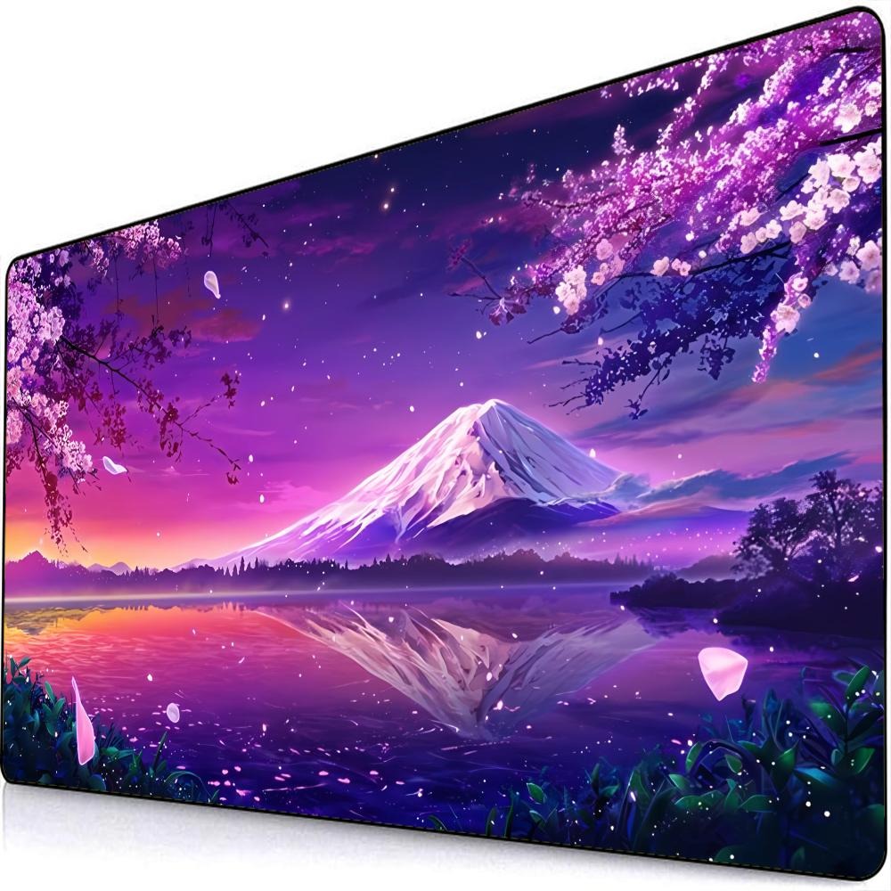 벚꽃 풍경 XXL 대형 마우스패드 900x400x3mm 고해상도 인쇄 미끄럼 방지, 1개, 02 21,800원