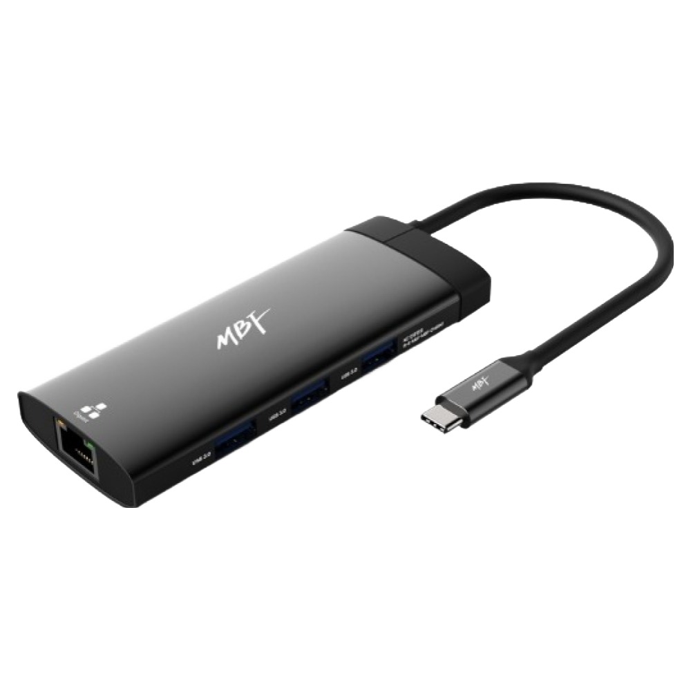 엠비에프 USB C타입 포터블형 6in1 멀티허브 MBF-CH6IN1, 스페이스그레이, 1개 33,300원