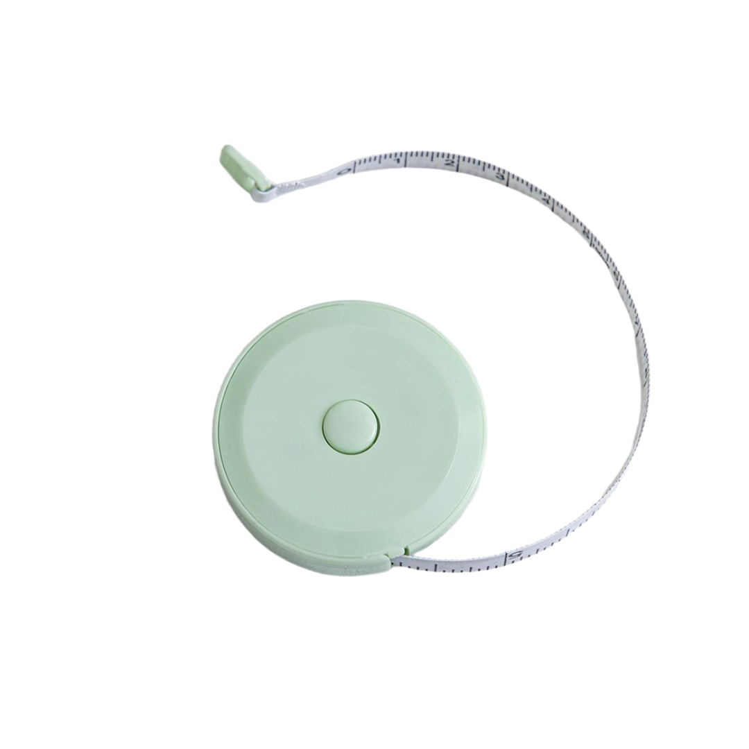 소소무역 미니 줄자 허리둘레 치수측정용 자동줄자 파스텔그린, 1개, 150cm 6,990원