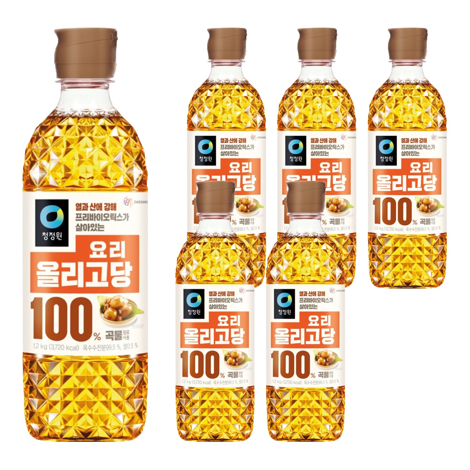 청정원 요리 올리고당, 1.2kg, 6개 27,660원