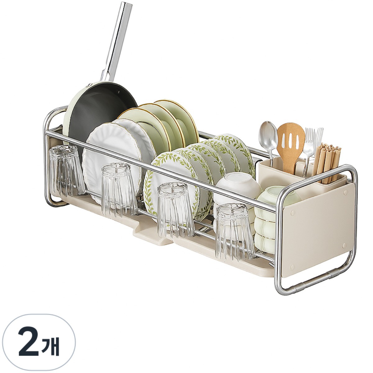 볼리오 자동 물빠짐 식기건조대 43,800원