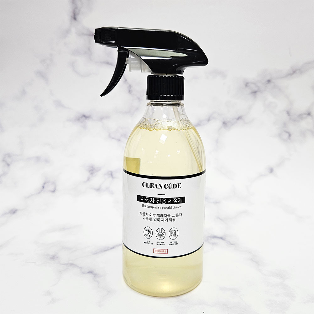 클린코드 자동차 버그크리너, 찌든때, 페인트자국, 휠세정, 송진, 새똥, 타르 등 다목적 외부 세정, 1개, 500ml 11,450원