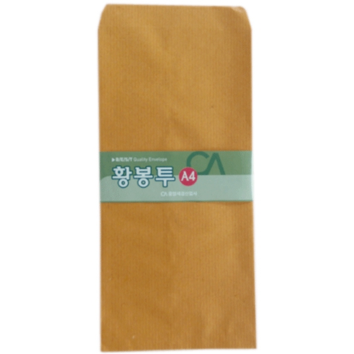 중앙세경사 Yellow envelope황봉투100매1속 황봉투 1,700원
