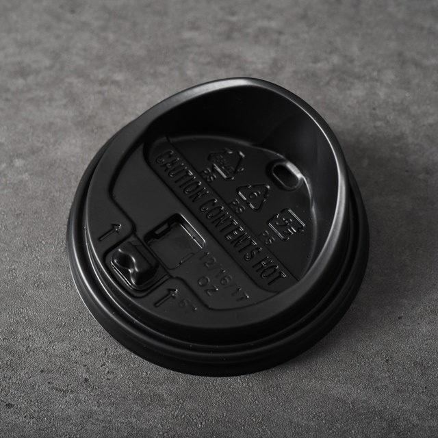 12/16온스 롱개폐형 블랙 1000개 종이컵뚜껑 테이크아웃뚜껑 36,000원