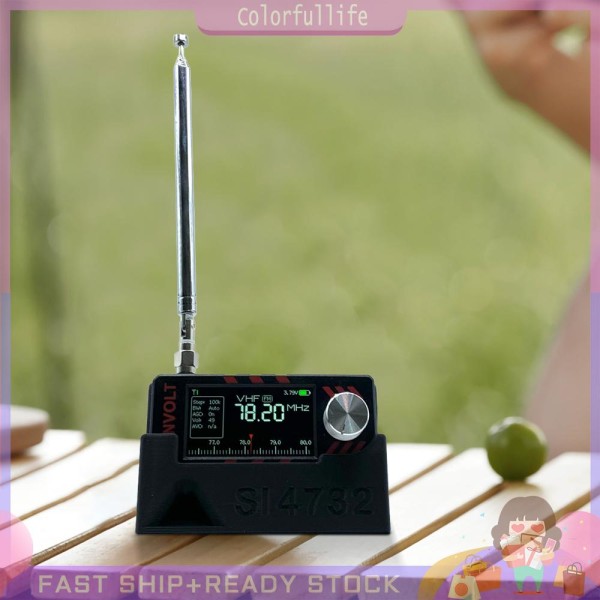 ATS MINI SI4732 DSP 라디오 수신기 케이스 내장형 사운드 가이드 그루브 특수 스탠드 3D 프린트 보관 16,800원