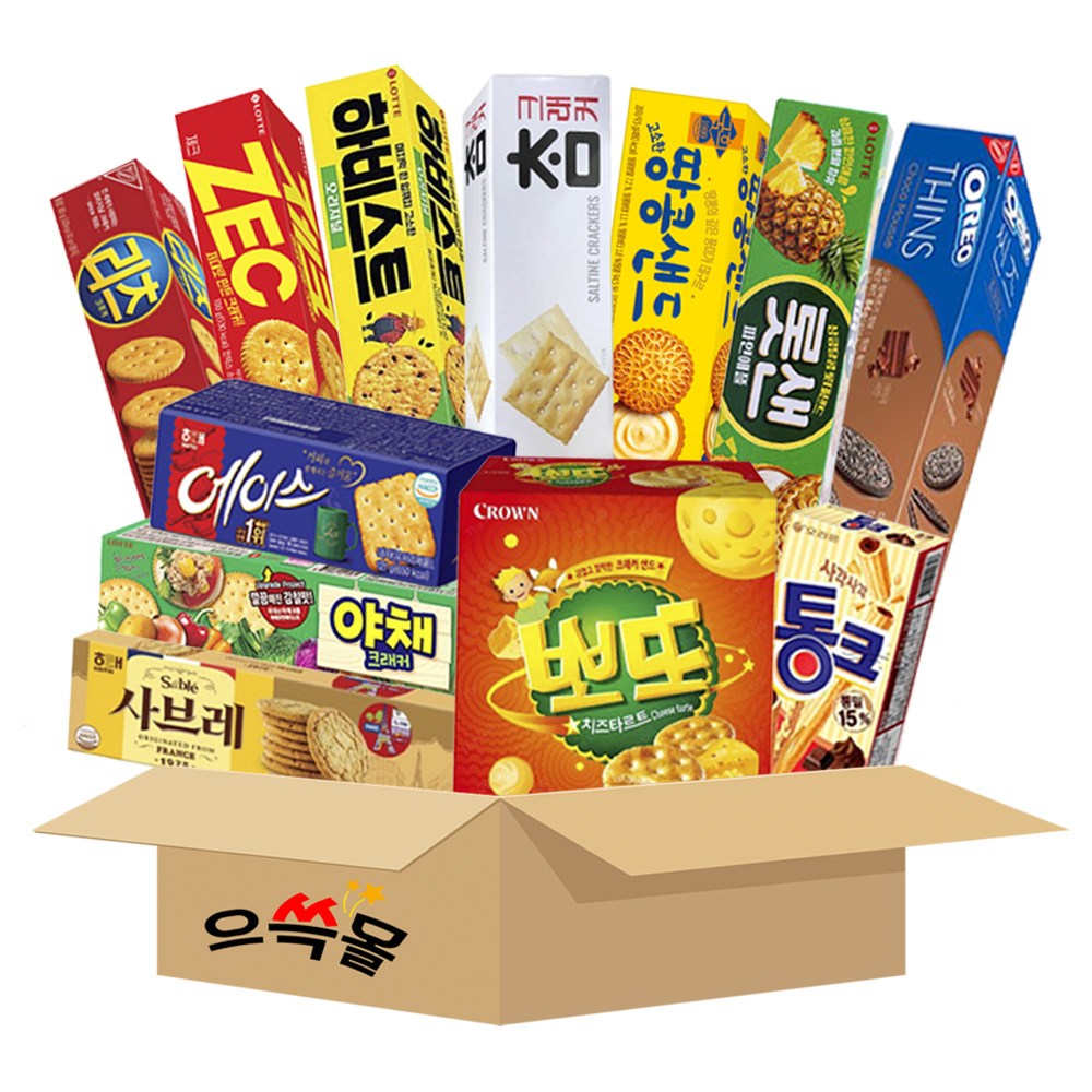 종합과자 선물세트 사무실 탕비실 간식, 1개 19,900원