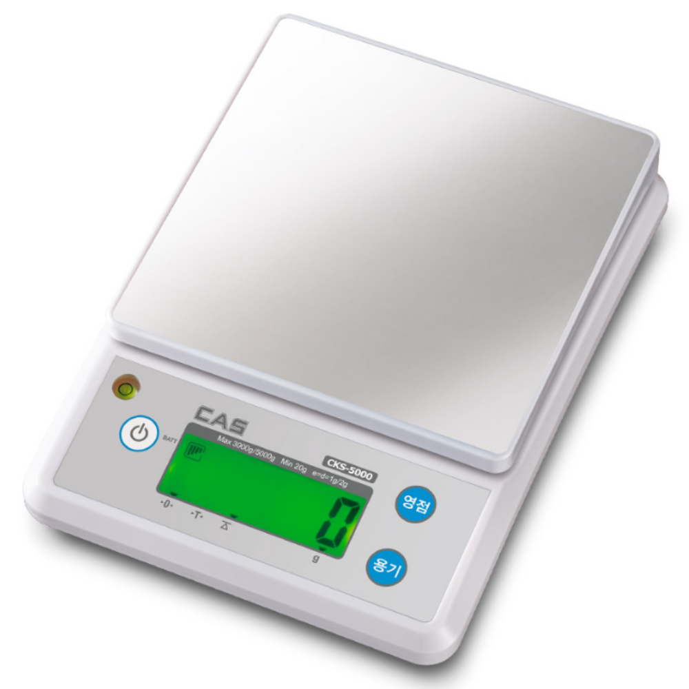 CAS 카스전자저울 디지털 주방저울 5KG 상업용 가정용 35,700원