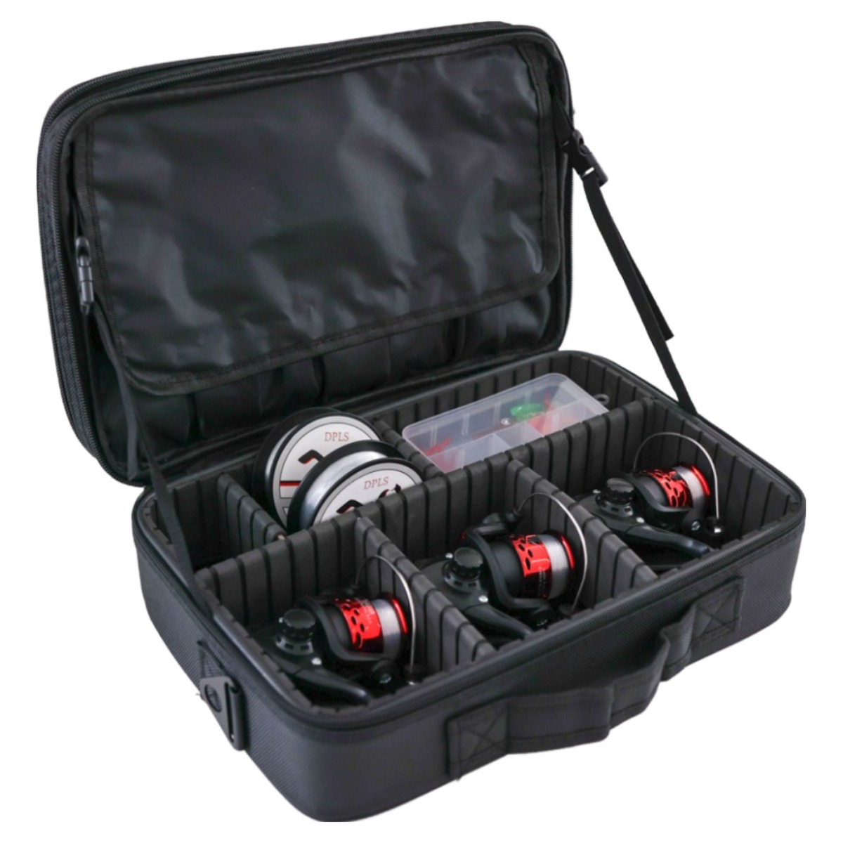 제품공감 하드 타입 낚시 릴 케이스 다용도 가방 루어 캐리어 보조가방 24,700원