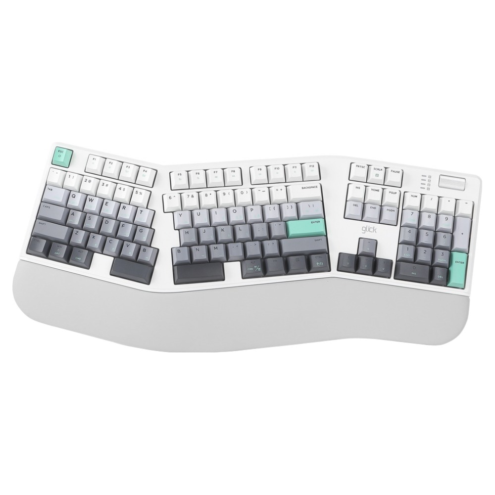 지클릭커 오피스프로 인체공학 스탠다드 블루투스 풀윤활 무소음 보글보글 무선 기계식 키보드 37g 148,000원