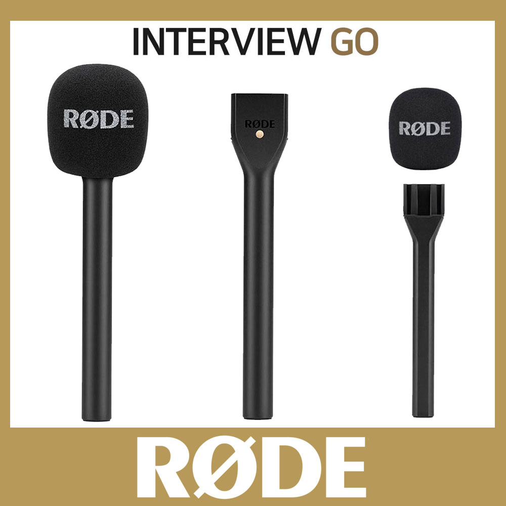 RODE 로데 Interview Go Wireless GO 전용 핸드헬드 마이크형 홀더 야외 촬영 인터뷰 녹음 방송용 로데 인터뷰고 와이어리스고 홀더 윈드 쉴드 홀더 39,000원