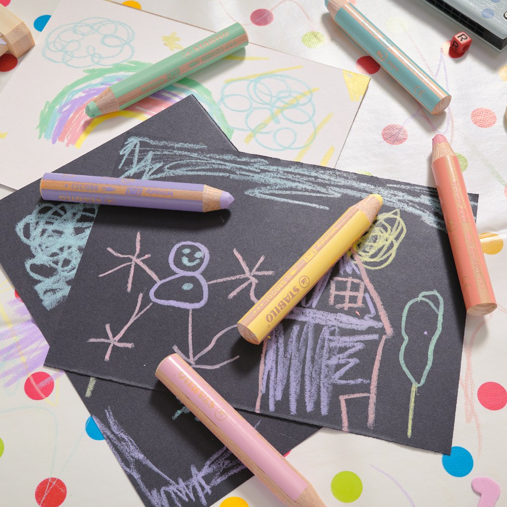 스타빌로 우디색연필 3IN1 낱색 2,300원