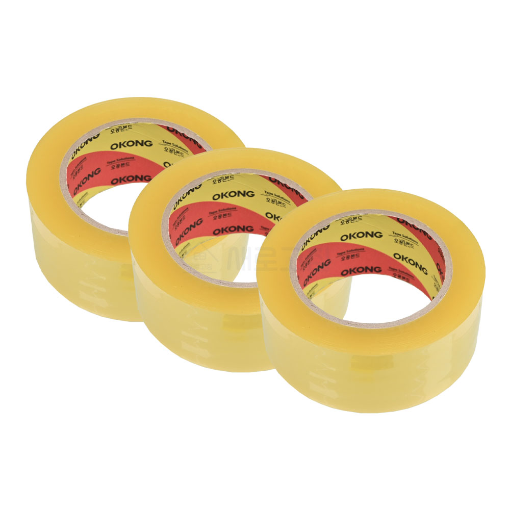 오공 중포장 OPP 투명테이프 아크릴타입 80M 개별포장 10개입 14,000원