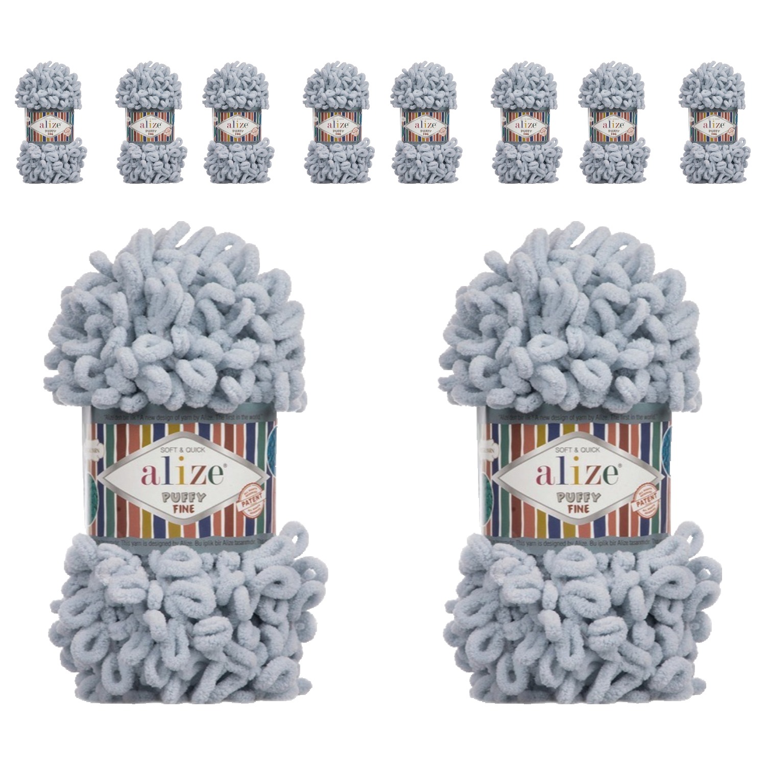 alize 리네아 퍼피파인 핑거니팅 뜨개실 40,500원