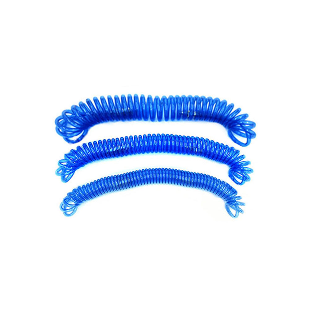 국산 에어 우레탄 코일 호스 콤프레샤호스 노랑 블루, 1개 19,400원