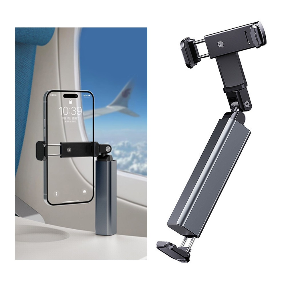 여행 라이프 데일리 일상 휴대폰 거치대 가방 설치 집게형 클램프 스마트폰 홀더, 1개, 다크그레이 14,000원