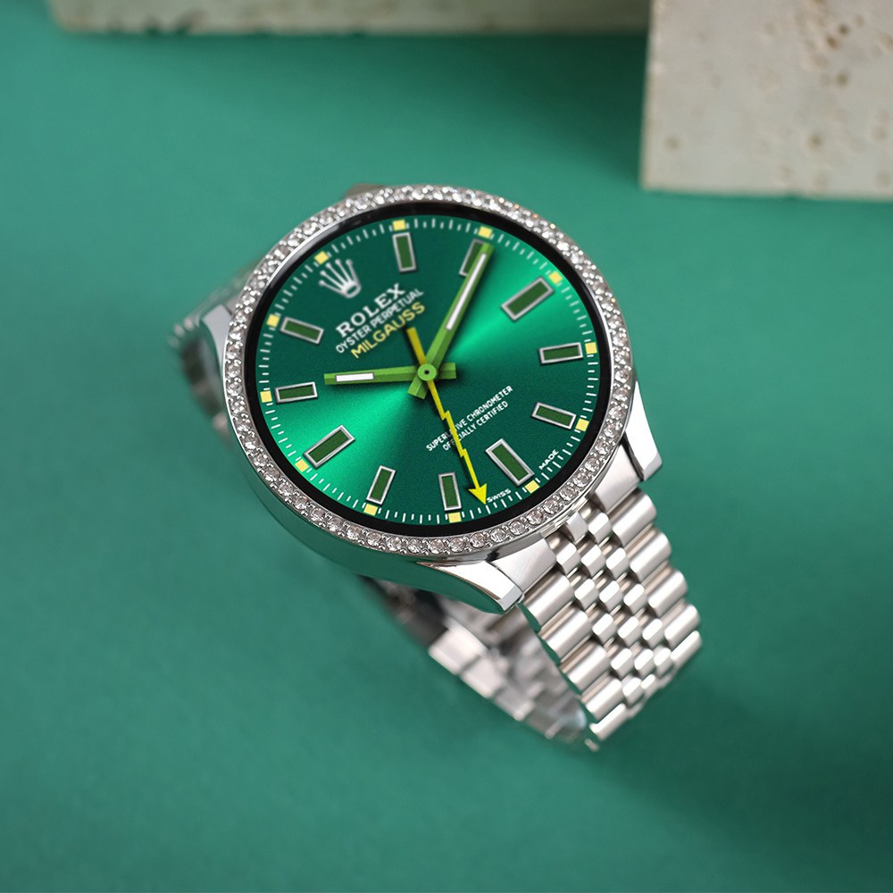 타임스토리 갤럭시워치6 호환 쥬빌레 메탈 날개형 스트랩, 실버 36,000원