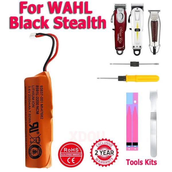 XDOU 전기 클리퍼 월 블랙 스텔스 베레토 크롬 매직 클립 시니어 무선 스털링 4 8591L 8504L 2200mAh 배터리 19,500원