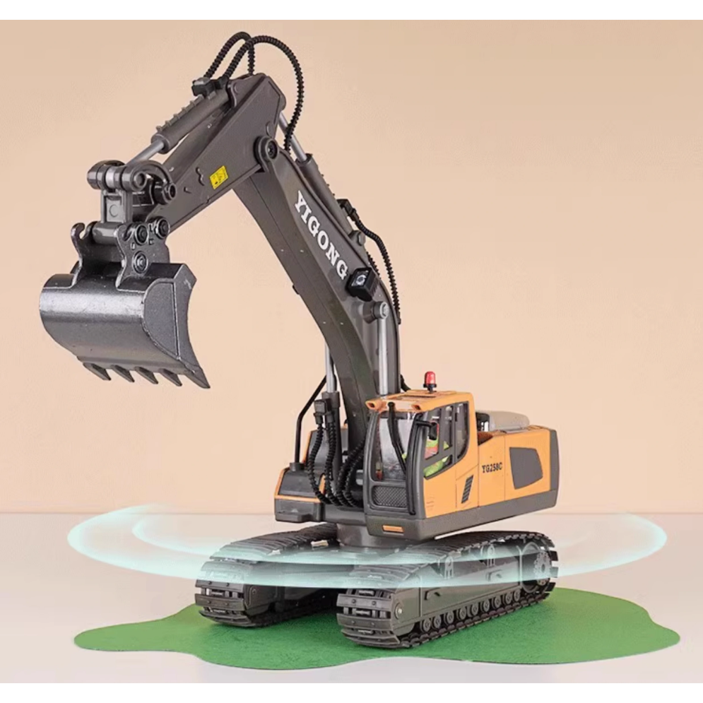 무선 포크레인 RC완구 무선조종 굴삭기 불도저 덤프트럭 생일선물 중장비, 1개 85,000원