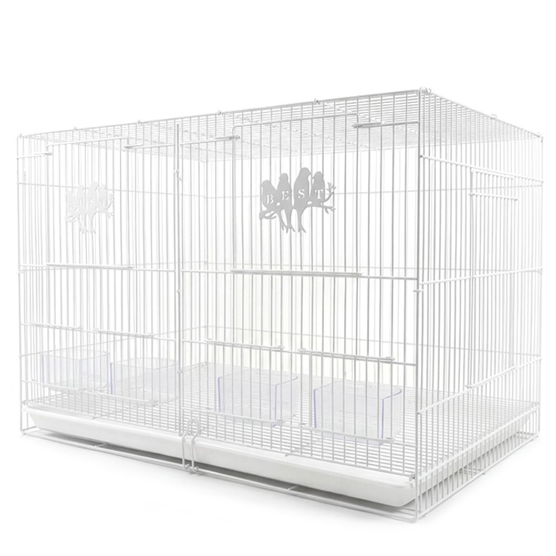 펫츠핸들러 앵무새 아티클 새장 60 x 40 x 40 cm LY-214, 1개, 화이트 41,800원