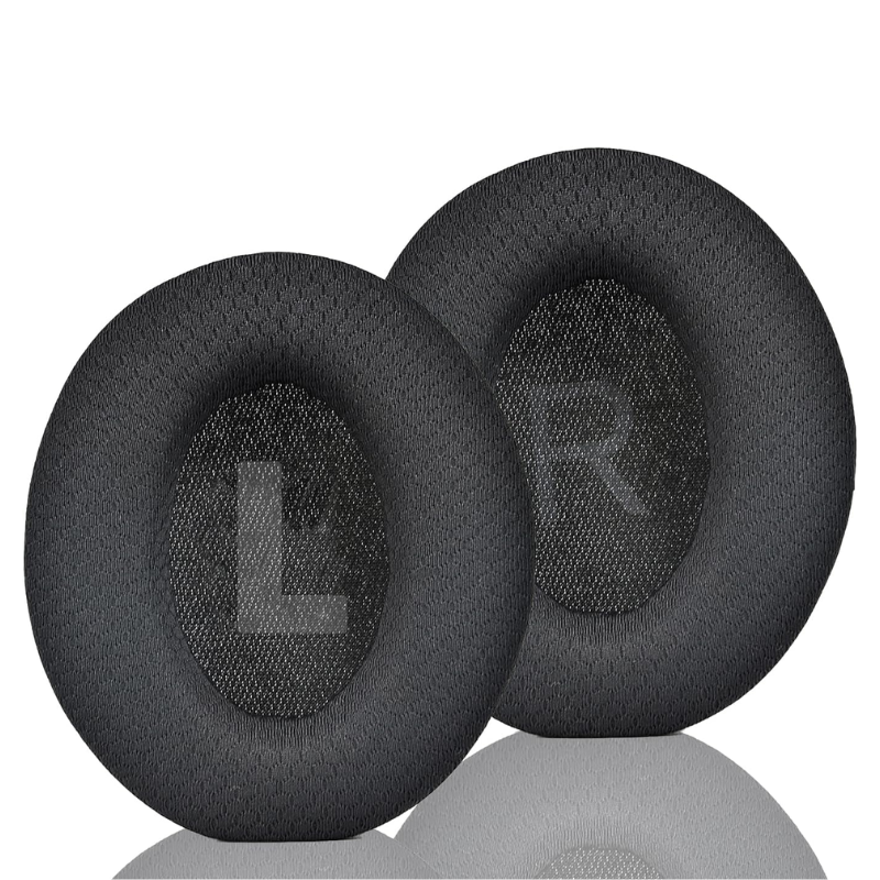 앤커 Q45 Q45BT 이어 패드 호환 쿠션 커버 귀마개 헤드폰 헤드셋 메쉬 좌우 이어패드 이어폰솜 이어폰커버 이어폰폼팁 쿠션 헤드셋스펀지 헤드셋커버 헤드셋커버교체, 2개, 블랙 메쉬, 엔커Q45 LR 10,500원